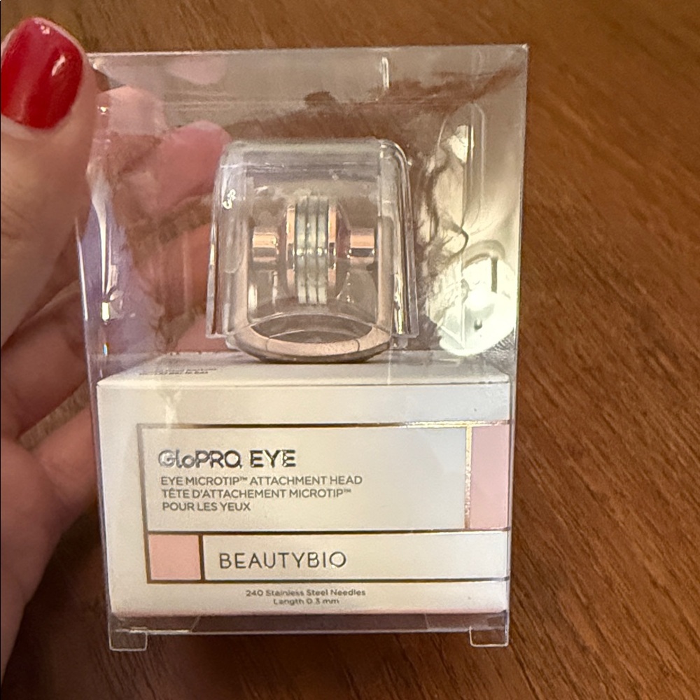 GloPRO Eye Microtip Attachment Head - Silver